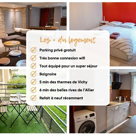 Calme Et Terrasse Privee Pres De Vichy Apartment Bellerive-sur-Allier Exterior photo